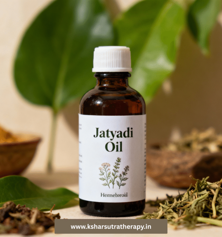 Jatyadi Oil for piles, fissure, fistula, and pilonidal sinus